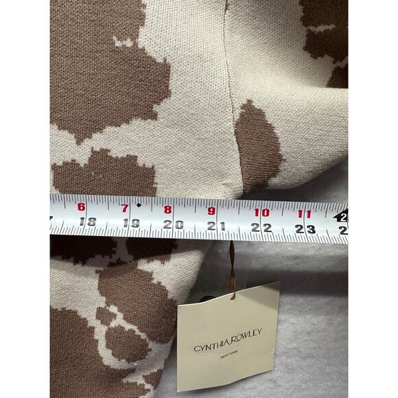 Cynthia Rowley NWT Women Cardigan Button Up Sweater L Thick and Soft! Career - Picture 5 of 11